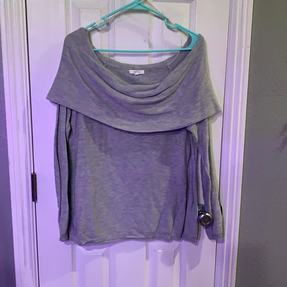 Off Shoulder Long Sleeve